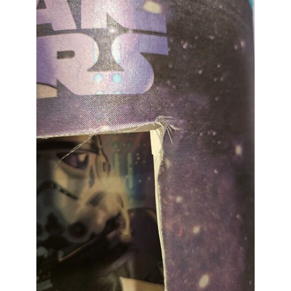 Disney Star Wars Darth Vader Yoda Storm Troopers Double Shade Die Cut Table Lamp - Picture 9 of 13